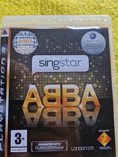 Singstar ABBA  PlayStation3 ps3 games Original