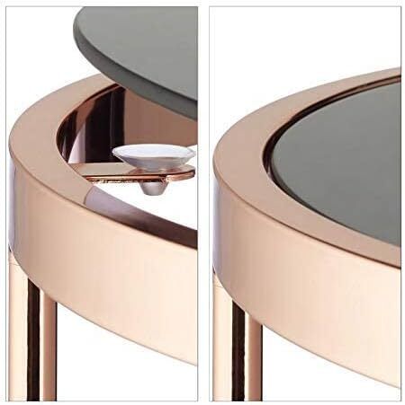 2 x Side Table Aluminium Design