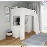 Kids bunk bed/ loft bed with wardrobe and desk Image 6
