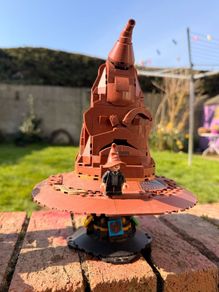 Lego talking sorting hat