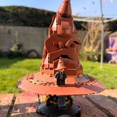 Lego talking sorting hat