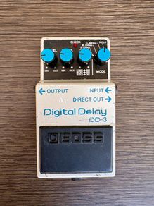 BOSS DD-3 Digital Delay (black label, 2004)