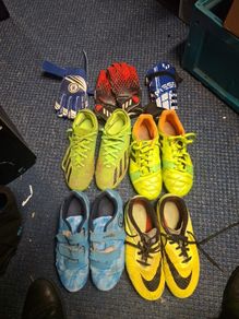 Kids Size 3 Football Boots.