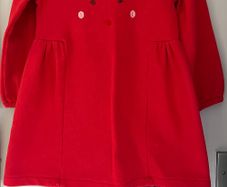 Tesco F+F Girls Reindeer dress & 2 pairs of matching leggings Aged 3-4 EUC