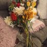 Large bunch of artificial flowers Image 3