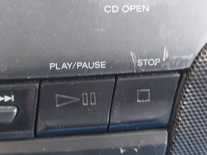 SONY CD Radio Cassette-Corder Model No. CFD-8, in good condition, Radio and CD works fine,Tapes not playing