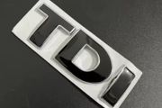TDI Volkswagen rear side emblem badge