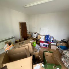 cardboard boxes
