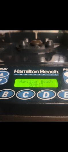 hamilton beach summit blender