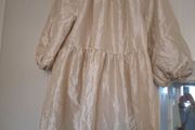 Cream Shiny Dress