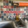 Ceramic fern leaf bowl Image 9