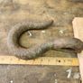 vintage iron hook Image 10