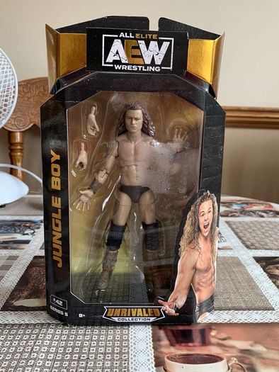wwe Aew unrivaled series 5 Jungle Boy action figure