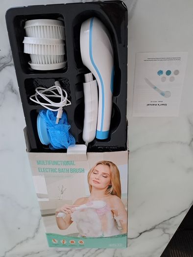 NEW USB Charge Electric Body Bath Brush