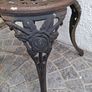Cast iron garden chair Image 3