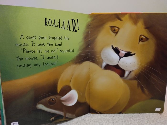 Aesop's Fables hardback storybook collection of stories