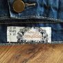 Boohoo blue denim mini skirt size uk4 Image 5
