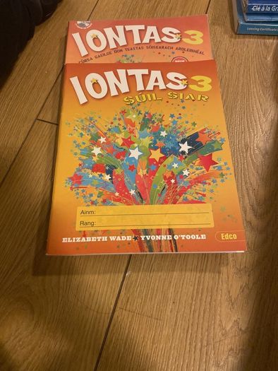 Iontas 3, Textbook and Workbook. Comes with CDs.