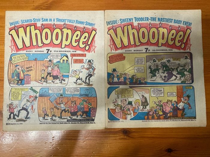 Comics: 'Whoopee!' comics 1976 (12 numbers)