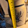 Vintage Cedar Swamp Stoneware Co Jack Boyko hand painted not signed ceramic pitcher. Image 4