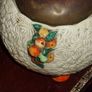 a 1930.barbola /clarice cliff harves bowl and cover Image 2