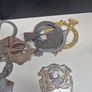 Vintage Irish Jeweller Mixed Metal Blanks Findings Brooch Parts Job Lot 1.58kg Image 4