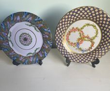 Reproduction serves tin plates