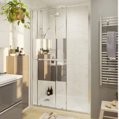 NEW Siemens GoodHome Ledava Sliding Shower Door (120cm) - B&Q