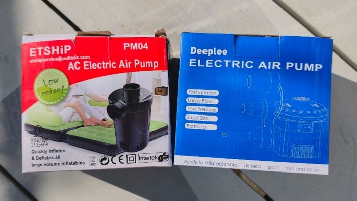 Mattress pump mains supply brand new