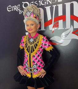 irish dancing dress Eire designs by gavin Doherty