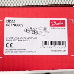 Danfoss HP22 087N6609 motorised valve, complete in original box.