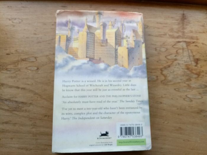 Harry Potter Chamber of Secrets Hardback