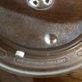 Replacement Large 12 inch microwave glass plate and 3 wheel rolling trivet Image 5