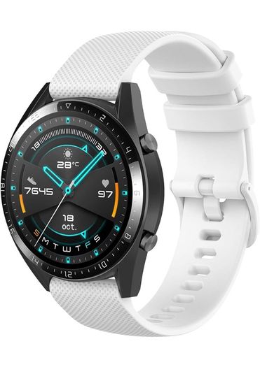 22mm Strap Compatible for Fossil Gen 5, Compatible for Samsung Galaxy Watch 3 45mm, Sports Silicone Replacement Wristband Compatible for Garmin Vivoactive 4