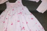 Bluezoo dress and matching cardigan 6-9