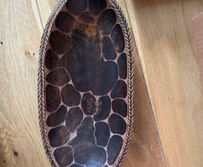 Vintage African Hand Carved Bowl