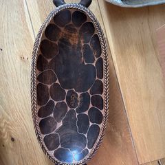 Vintage African Hand Carved Bowl