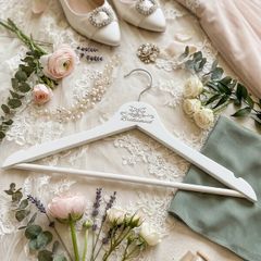 Elevate the Morning-of Details with This Elegant Bridesmaid Hanger