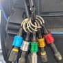 Quick release hexagon screwdriver head holder. Drill bit holder. Image 2