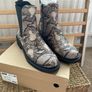 boot Bnwt snakeskin effect ankle boots size 39 bellucci brand rubber soled Image 2