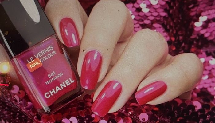 Vintage CHANEL Le Vernis Nail Polish Tentation 541 Full Size 13ml