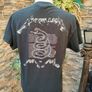 Vintage Style Metallica Where Ever We may Roam Tour T-shirt 1991 2017 reprint  The Tour was for the Black Album Front and Back Print's  Size Medium but is small fitting, fits more like a small Image 5