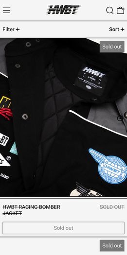 HWBT Racing Bomber Jacket by Mat Armstrong