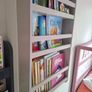 Kids grey book shelf case Image 3