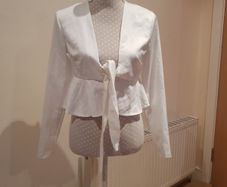 Momokrom white top uk10