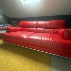 leather couch
