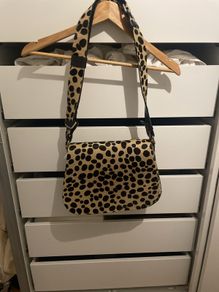 leopard print handbag