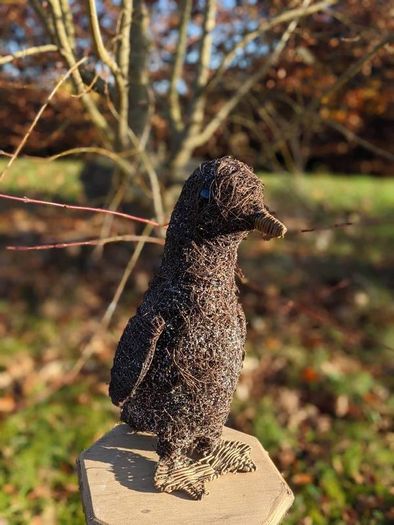 Christmas handmade penguin