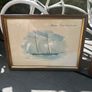 Two small framed prints of boats Image 2