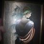 Art Deco lady picture holographic Image 2